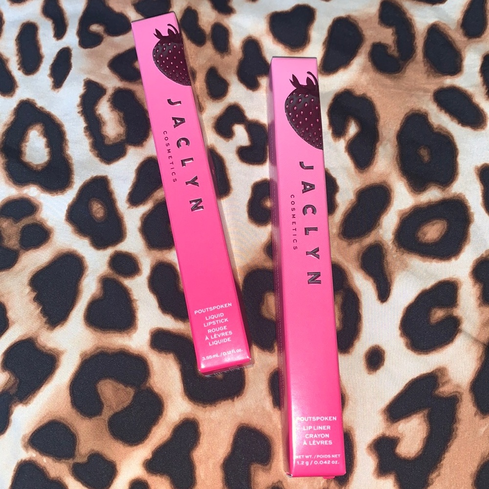 SUGARED LIQUID LIPSTICK & LIP LINER CRAYON JACLYN COSMETICS NEW LOT